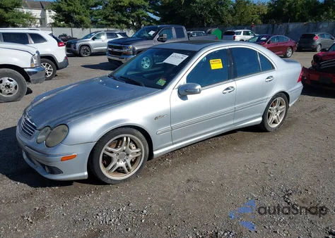 2006 Mercedes-Benz C 55 Amg from USA, damaged, VIN WDBRF76J06F740750